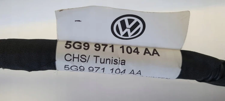 VW GOLF 7 VII WIĄZKA ZDERZAKA TYŁ 4PDC 5G9971104AA