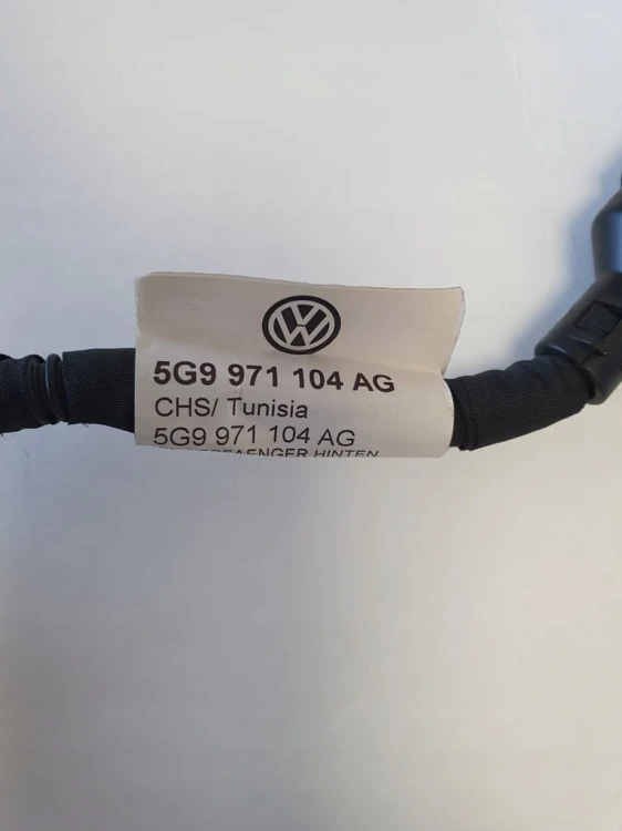VW GOLF WIĄZKA ZDERZAKA TYŁ 4PDC 5G9971104AG