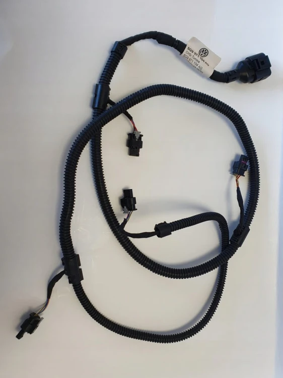 VW GOLF WIĄZKA ZDERZAKA TYŁ 4PDC 5G9971104AG