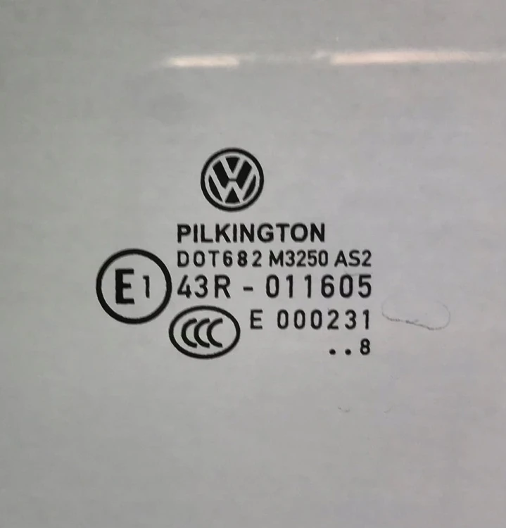 VW ARTEON 3G8 SZYBA TYLNA BOCZNA LEWA 2018