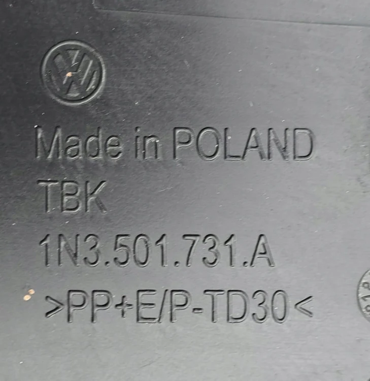 VW ID BUZZ OSŁONA WAHACZA TYLNA LEWA 1N3501731A