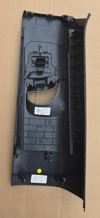 VW ID BUZZ CARGO POSZYCIE SŁAUPKA ŚROKOWEGO GÓRA PASY PRAWA 1T3868312A