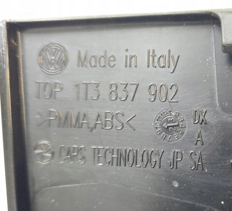 ID. BUZZ CARGO LISTWA Okienna DRZWI PRZEDNICH PRAWA 1T3837902