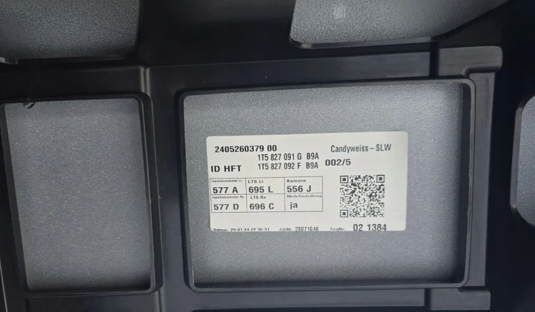 VW ID BUZZ CARGO PRAWE TYLNE DRZWI BIAŁE LB9A 1T5827092F