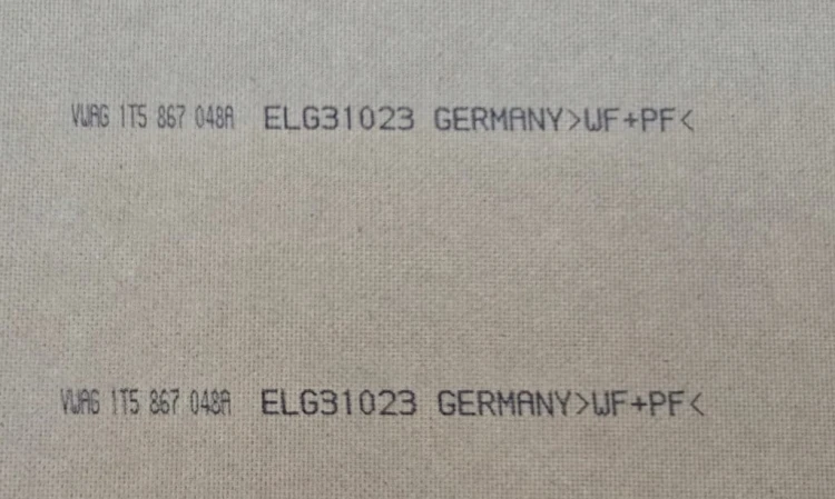VW ID BUZZ CARGO TAPICERKA PŁYTA GÓRNA PRAWA BOK TYLNA PAKA 1T5867048A