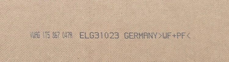 VW ID BUZZ CARGO TAPICERKA PŁYTA GÓRNA LEWY BOK TYLNA PAKA 1T5867047A