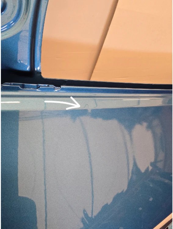 Drzwi samochodowe prawe tył VW ID.4 LW5M Blue Costa Azul 11A833312