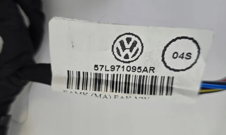 Wiązka instalacja zderzaka przedniego VW Tayron 57L971095AR 6 PDC