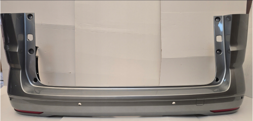 Zderzak tylny VW Multivan T7 LONG LA7Q Mono Silver 7T0807421N