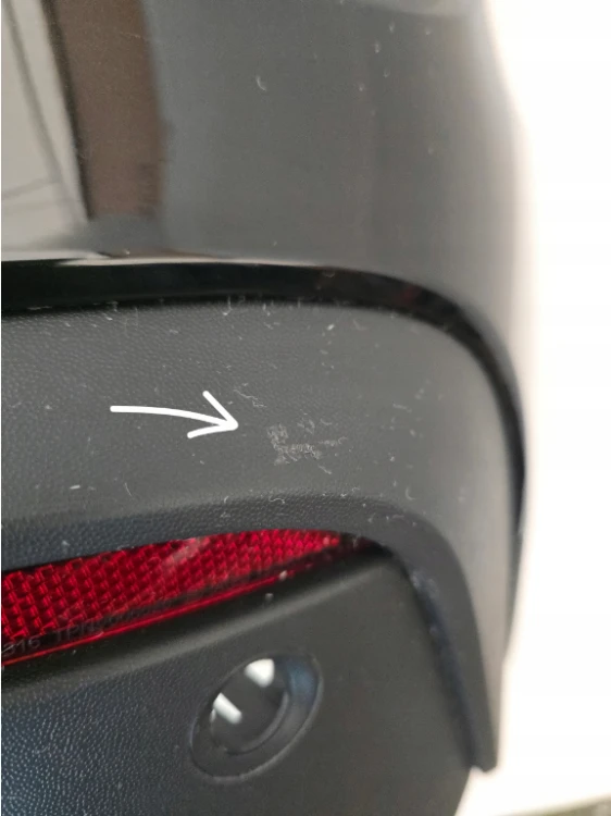 Zderzak tylny VW Tiguan III 6x PDC czarny LY9T 571807421A oryginał