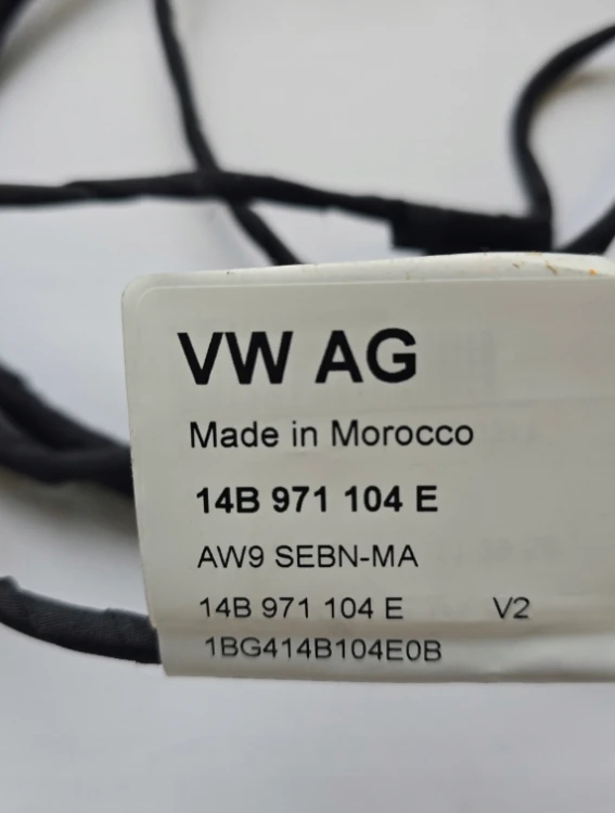 Wiązka instalacja zderzaka tył VW ID.7 14B971104E 6 PDC oryginał