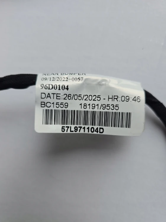 Wiązka instalacja zderzaka tył VW Tayron 57L971104D 6 PDC oryginał