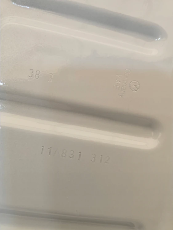 Drzwi prawe przednie VW ID.4 biały Glacier metalik L9SR 11A831312 oryginał