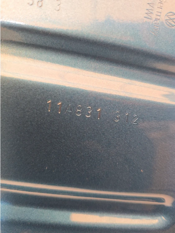 Drzwi prawe przednie VW ID.4 niebieski Costa Azul LW5M 11A831312 oryginał