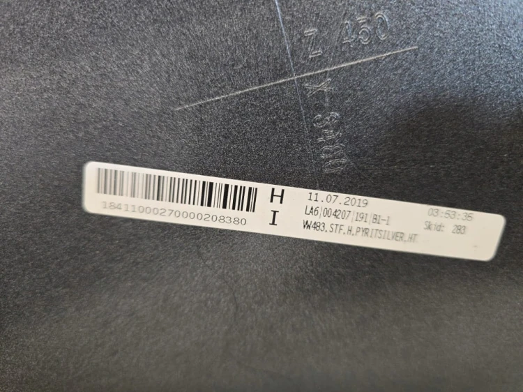 VW ARTEON 3G8807421 ZDERZAK 6PDC TYŁ TYLNY LB7S