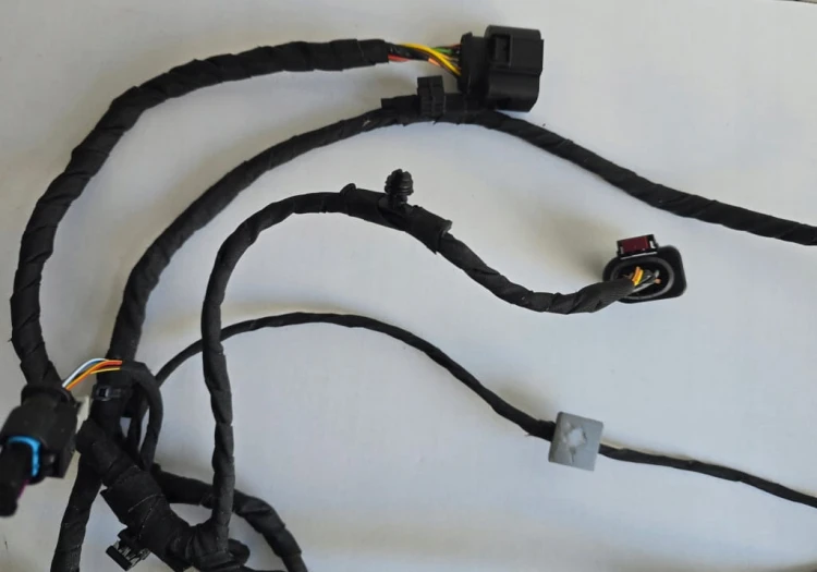 VW T.7 MULTIVAN WIĄZKA INSTALACJA 6 PDC ZDERZAKA TYLNI TYŁ 7T0971104N