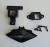 VW TAYRON R-LINE UCHWYT KAMERY OBUDOWA PRZÓD GRILL PIANO BLACK 57L853140B