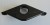 VW TAYRON R-LINE UCHWYT KAMERY OBUDOWA PRZÓD GRILL PIANO BLACK 57L853140B