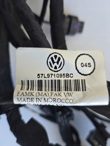 TAYRON R-LINE WIĄZKA INSTALACJA 6 PDC ZDERZAKA PRZEDNIA KAMERA 57L971095BC
