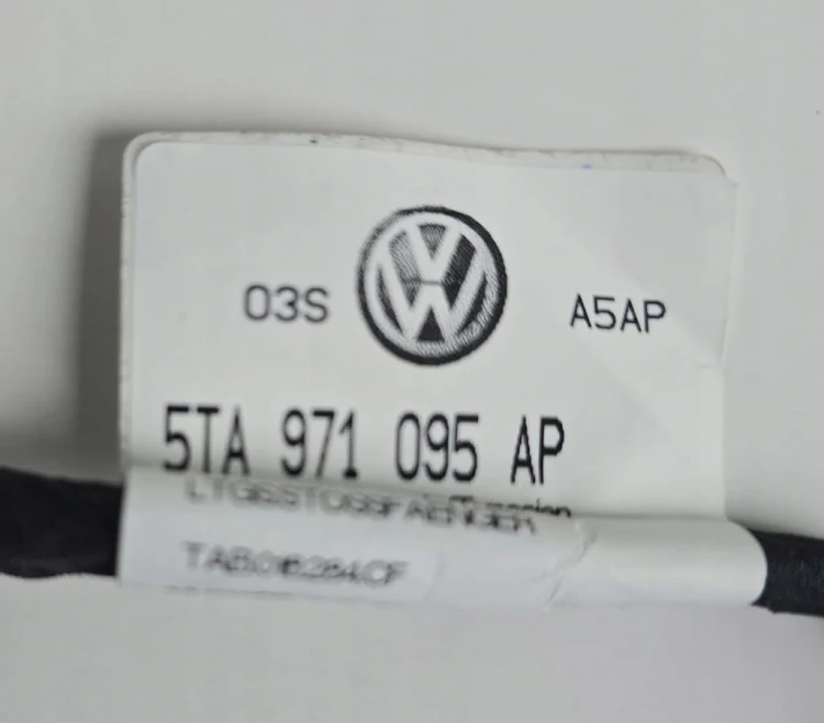 VW TOURAN WIĄZKA ZDERZAKA PRZÓD 4PDC 5TA971095AP