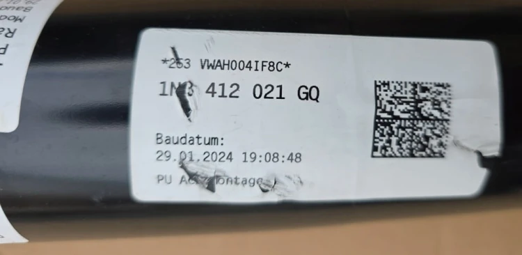 AMORTYZATOR PRZEDNI VW ID BUZZ 1N3413031AB 1N3412021GQ 1T3400035A0 2 SZTUKI