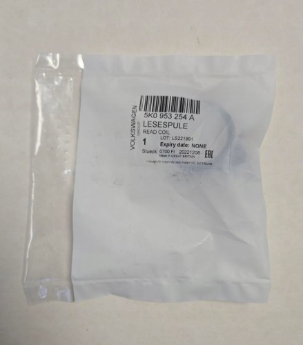 VW AUDI SKODA SEAT ORYGINALNA NOWA CEWKA IMMOBILAISERA 5K0953254A