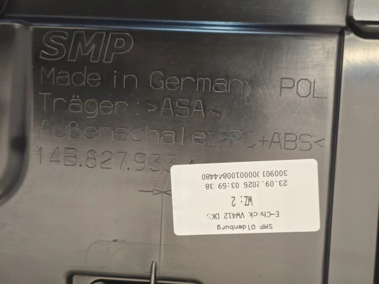 SPOJLER LOTKA TYŁ TYLNA KLAPY BAGAZNIKA VW ID.7 ID7 14B827933A