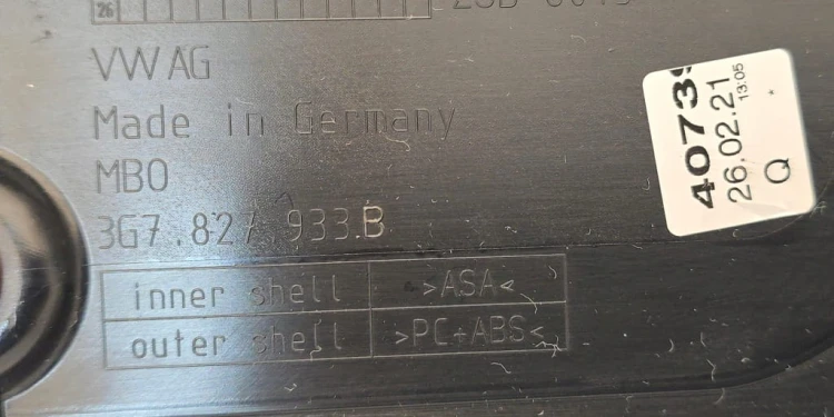 SPOJLER LOTKA TYŁ TYLNA KLAPY BAGAŻNIKA VW ARTEON 3H 3G7827933B LI7F