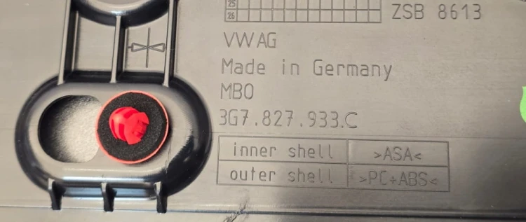SPOJLER LOTKA TYŁ TYLNA KLAPY BAGAŻNIKA VW ARTEON 3H 3G7827933C LB7S