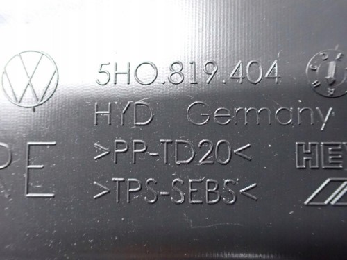 PODSZYBIE STRONA PRAWA PRAWE 5H0819404 VW GOLF VIII 8