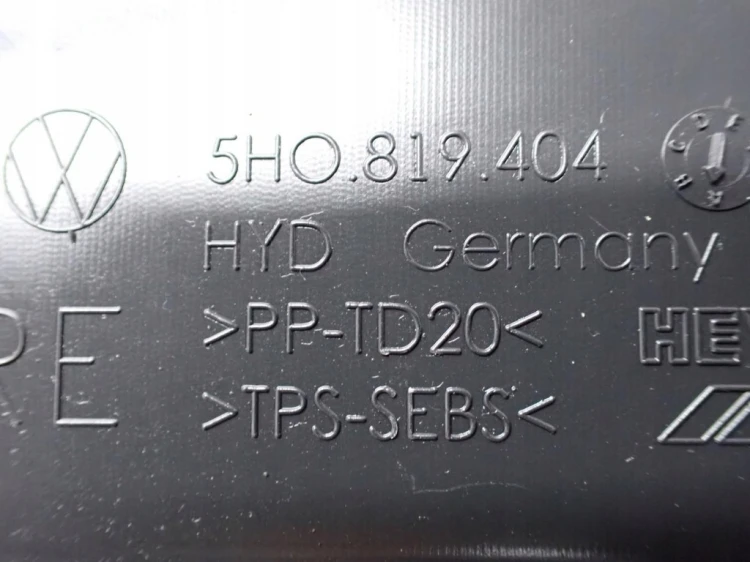 PODSZYBIE STRONA PRAWA PRAWE 5H0819404 VW GOLF VIII 8