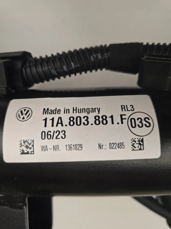 HAK HOLOWNICZY ELKTRYCZNY OEM WIĄZKA VW ID4 ID5 ID.4 ID.5 11A803881F NOWY