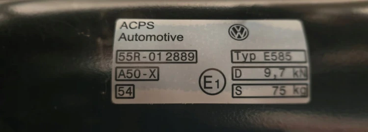 HAK HOLOWNICZY ELKTRYCZNY OEM WIĄZKA VW ID4 ID5 ID.4 ID.5 11A803881F NOWY
