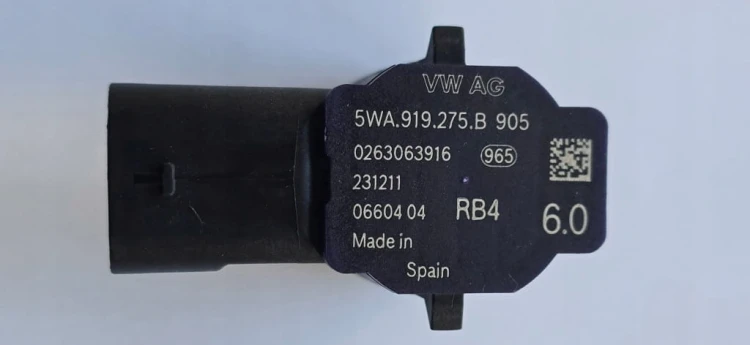 VW AUDI SKODA SEAT CZUJNIK PARKOWANIA CZARNY PDC 5WA919275B