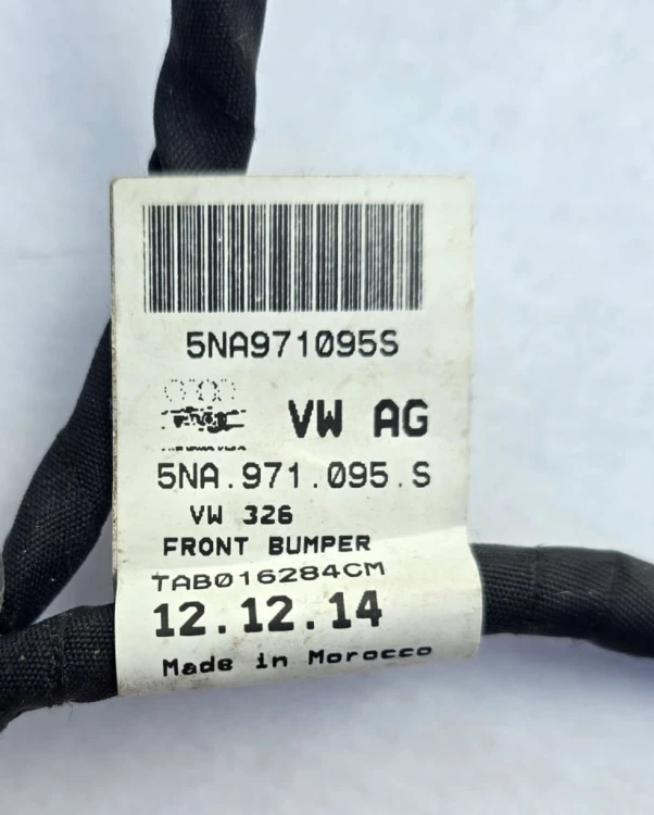 VW TIGUAN II WIĄZKA ZDERZAKA PRZÓD 6 PDC KAMERA 5NA971095S