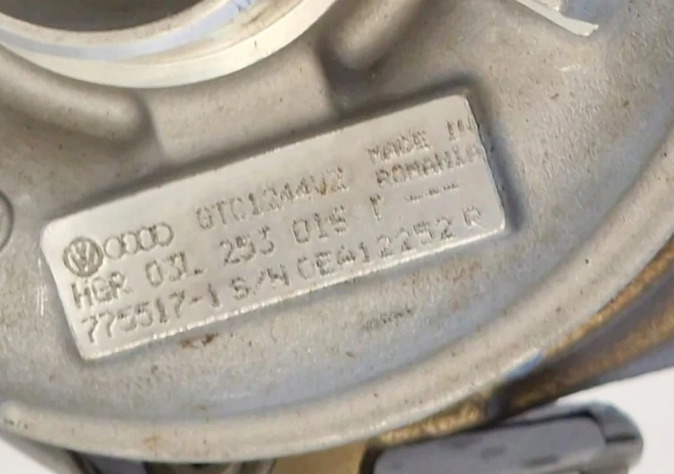 VW AUDI SEAT SKODA TURBOSPRĘŻARKA 03L253015T