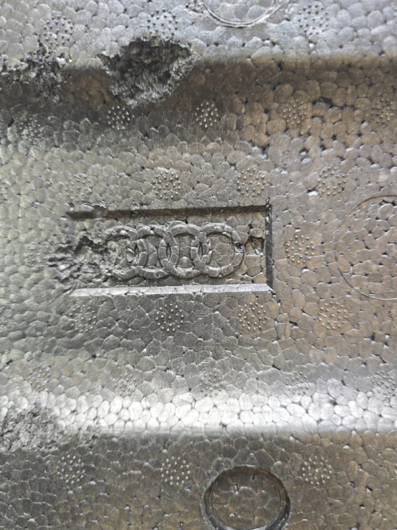 8P0012109G VW SCIROCCO AUDI A3 8P FL STYROPIAN WYPEŁNIENIE WNĘKI BAGAŻNIKA