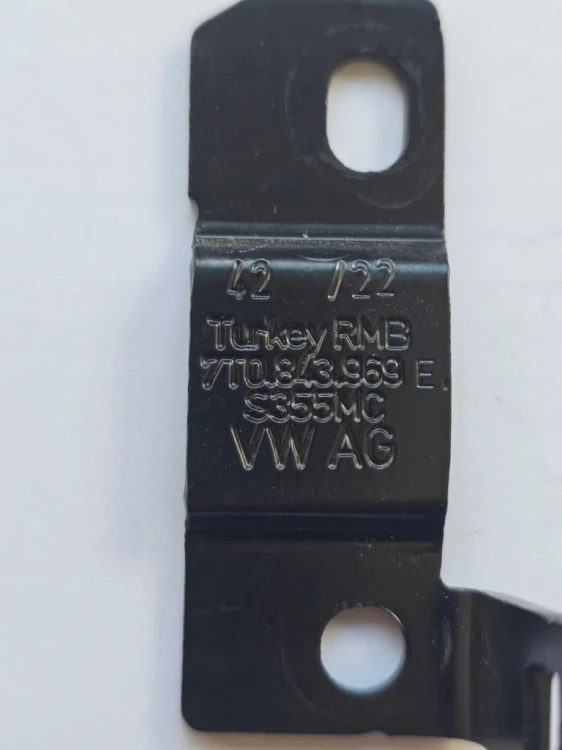 UCHWYT DRZWI PRZESUWNYCH TRANSPORTER MULTIVAN T7 ORG 7T0843969E