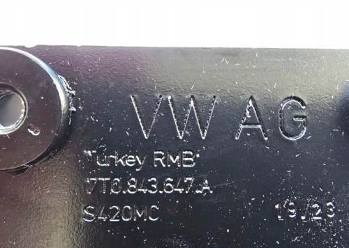 OGRANICZNIK DRZWI DRZWI BOCZNYCH VW TRANSPORTER MULTIVAN T7 7T0843647A ORG