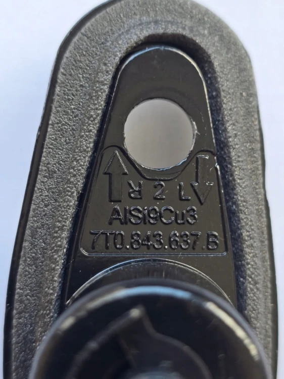 STYK DOLNY DRZWI BOCZNYCH VW TRANSPORTER MULTIVAN T7 7T0843637B ORG
