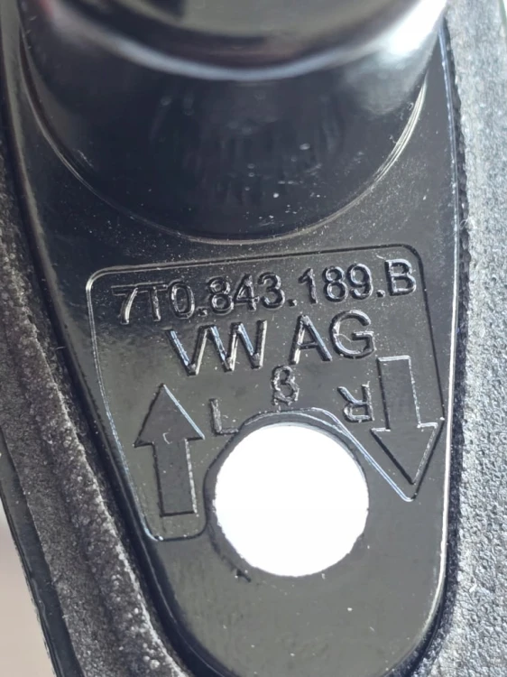 STYK DRZWI BOCZNYCH VW TRANSPORTER MULTIVAN T7 7T0843189B ORG