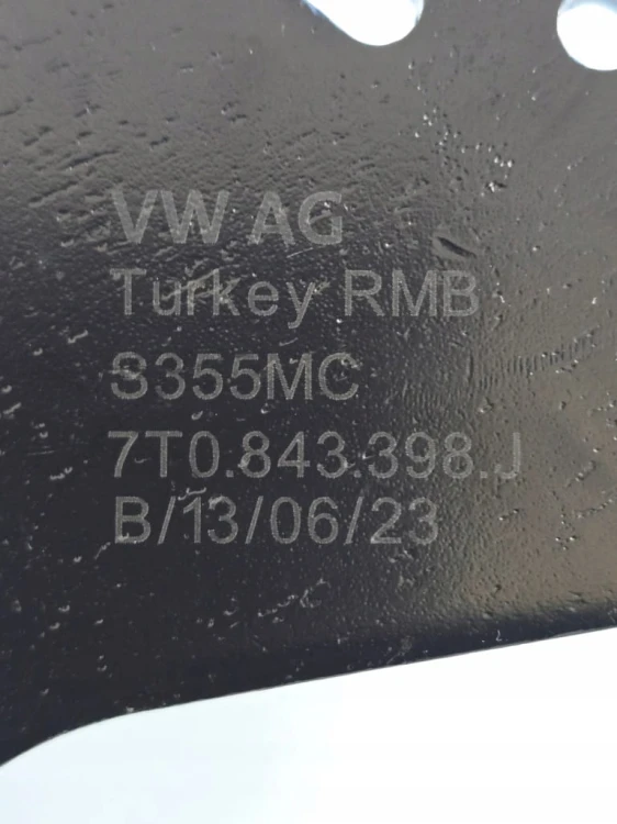 ROLKA WÓZEK DRZWI PRZESUWNYCH PRAWA DOLNA VW MULTIVAN T7 7T0843398J ORG