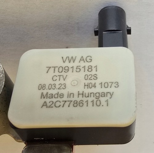 VW T7 KLEMA MINUS MODUŁ STEROWNIK KONTROLI AKUMULATORA 7T0915181