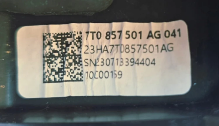 VW Transporter Multivan T7 LUSTERKO LEWE ORYGINAŁ 9+2 PIN 7T0857501AG
