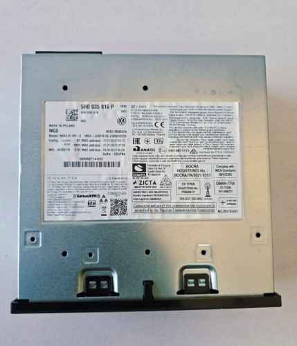 CZYTNIK NAWIGACJI MULTIMEDIA MIB3 MQB37w 5H0035816P VOLKSWAGEN T7