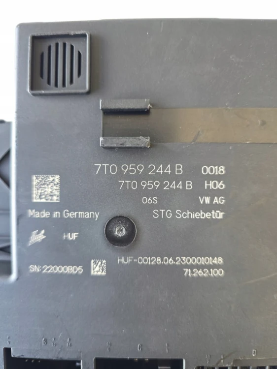 VW MULTIVAN TRANSPORTER T7 Sterownik drzwi przesuwnych OEM 7T0959244B