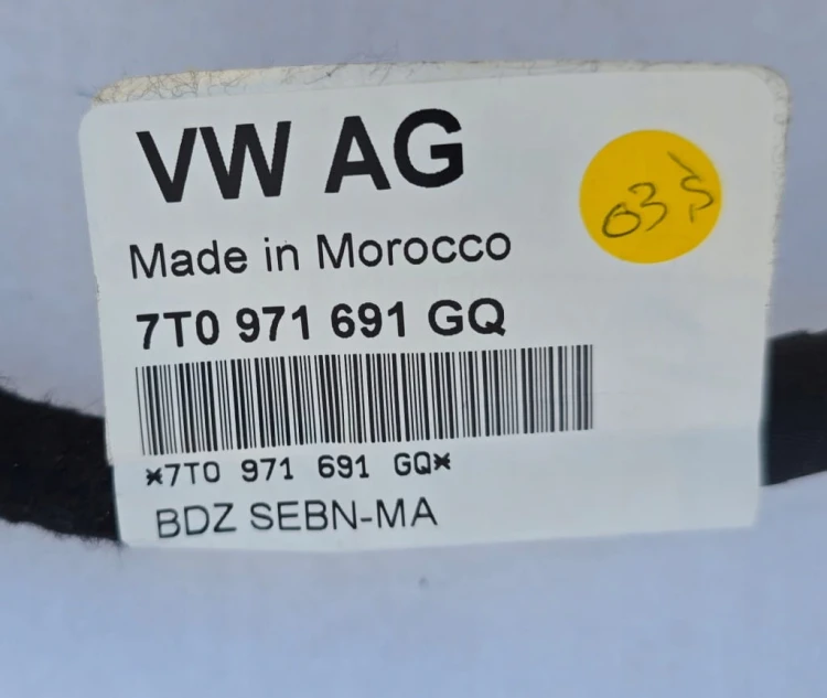 VW T7 MULTIVAN WIĄZKA DRZWI LEWYCH PRZESUWNYCH 7T0971691GQ 7T0843175A