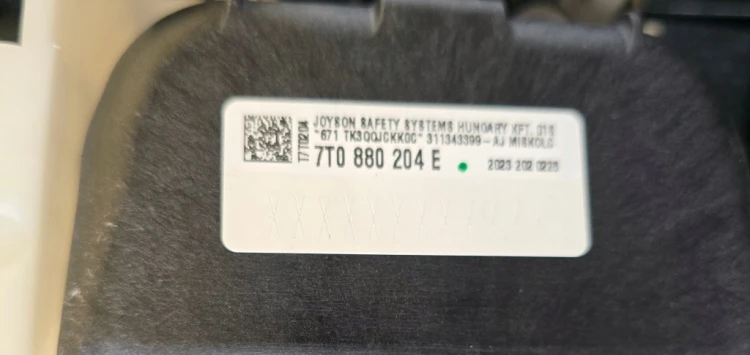 VW T7 MULTIVAN DESKA ROZDZIELCZA HEAD UP 7T1857003N 1ZV ORYGINALNA AIR BAG