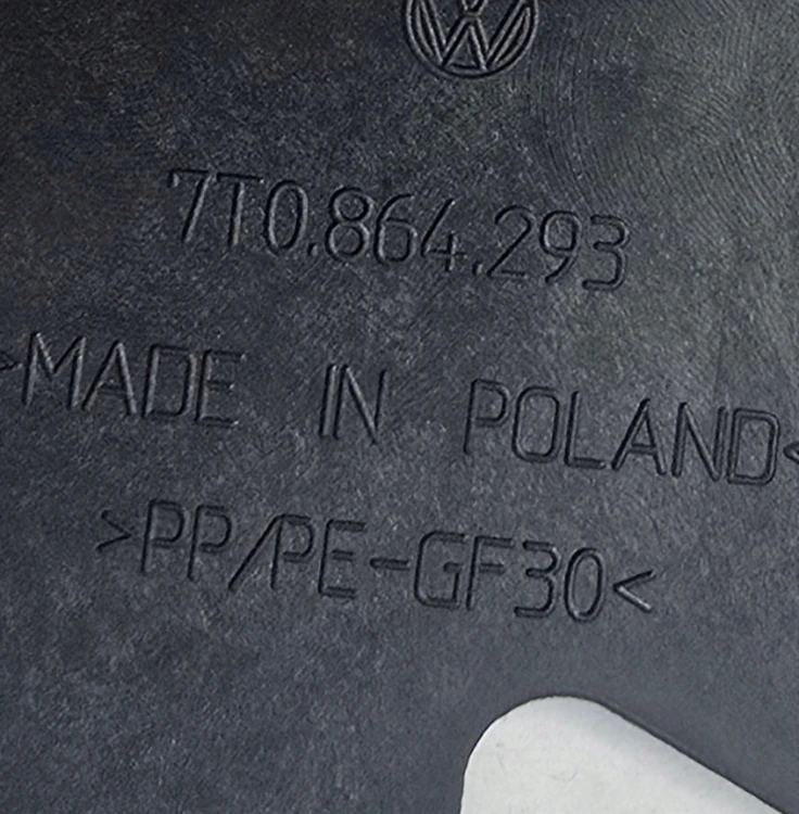 VW T7 MULTIVAN 7T0 MOCOWANIE STOPNIA PODNÓŻKA KRÓTKI STRONA LEWA 7T0864293