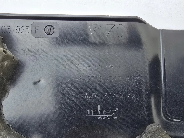 VW AUDI SEAT SKODA 2.0 TDI POKRYWA OSŁONA SILNIK 05L103925F 05L103954T